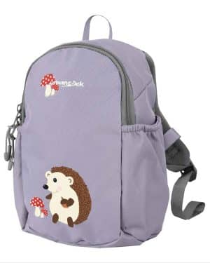Kinderucksack mit Igelmotiv, Kleinkindalter, Kindergarten